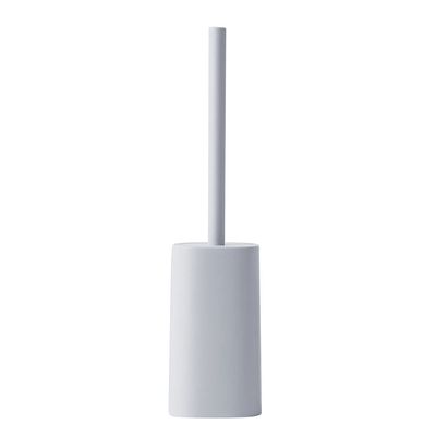 NOVOCE Toilet Brush Closed Toilet Brush and Long-Handled Base Toilet Brush Holder. The Design is Simple. Convenient Household Bathroom Toilet Brush Set Toilet Bowl Brush (Color : White)