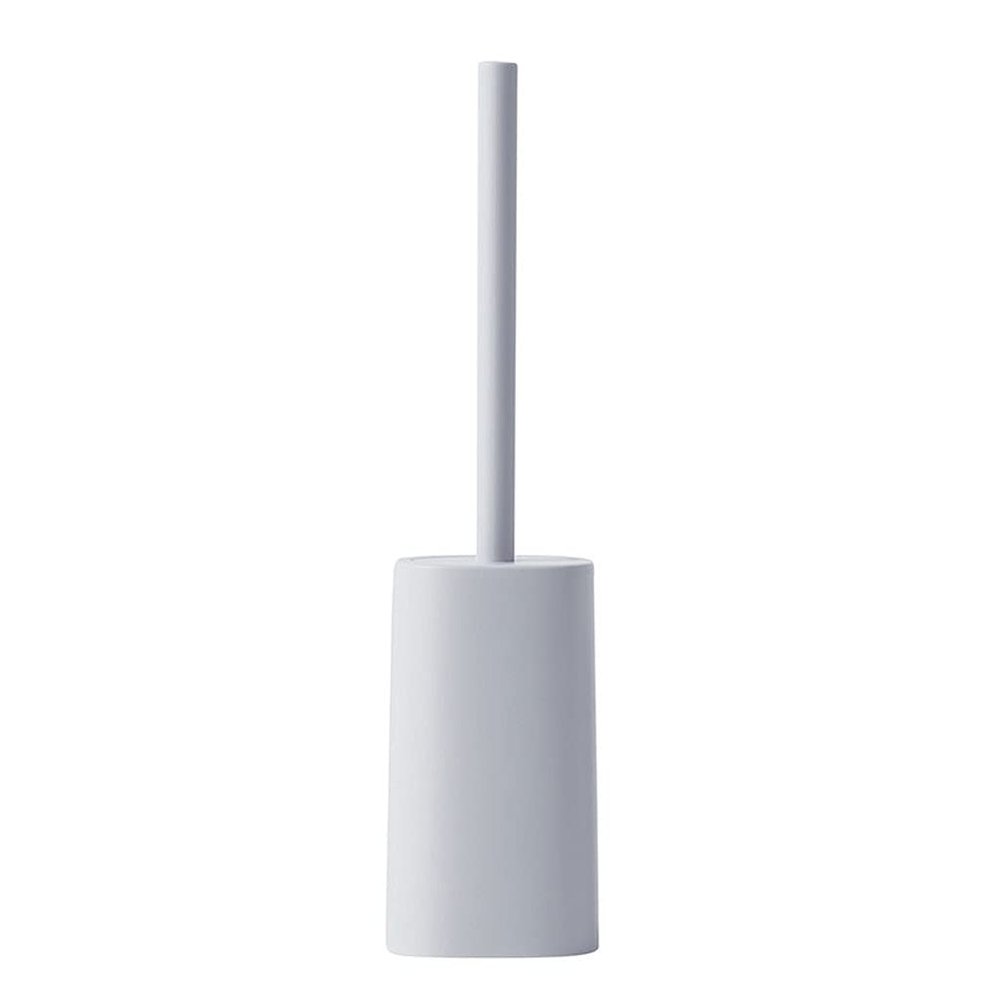 NOVOCE Toilet Brush Closed Toilet Brush and Long-Handled Base Toilet Brush Holder. The Design is Simple. Convenient Household Bathroom Toilet Brush Set Toilet Bowl Brush (Color : White)