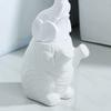 Toilet Brush Toilet Brush Holder Creative Elephant Sculpture Toilet Cleaning Brush Bathroom Long Handle Soft Hair Cleaning Brush 360 No Dead end Toilet Bowl Brush Toilet Bowl Brush view 3