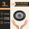 CAPMESSO Reusable Coffee Capsule Lids for Reusable Nespresso Pods Vertuoline, Food Grade Silicone Caps for Every Sizes of Refillable Vertuoline Pods with Scoop and Brush(3PCS Silicone Caps-NO PODS) view 4