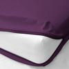 1 Piece Zipper Mattress Cover Only Olympic Queen Size 15" Pocket Sold Separately 1000 Thread Count 100% Egyptian Cotton, Plum view 2