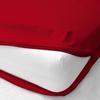 Velosso 1 Piece Zipper Mattress Cover Only Olympic Queen Size 12" Pocket Sold Separately 1000 Thread Count 100% Egyptian Cotton, Red view 2