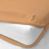 Velosso 1 Piece Zipper Mattress Cover Only Full Size 12" Pocket Sold Separately 1000 Thread Count 100% Egyptian Cotton, Sand view 2