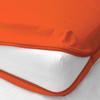 Velosso 1 Piece Zipper Mattress Cover Only Twin XL Size 18" Pocket Sold Separately 1000 Thread Count 100% Egyptian Cotton, Orange view 2