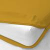 1 Piece Zipper Mattress Cover Only Twin Size 12" Pocket Sold Separately 1000 Thread Count 100% Egyptian Cotton, Gold view 2