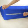 Velosso 1 Piece Zipper Mattress Cover Only Full Size 18" Pocket Sold Separately 1000 Thread Count 100% Egyptian Cotton, Royal Blue view 1