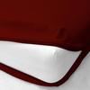 1 Piece Zipper Mattress Cover Only Twin Size 12" Pocket Sold Separately 1000 Thread Count 100% Egyptian Cotton, Burgundy view 2