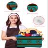 2 Pack Large Storage Baskets Bins Western Texas Star Collapsible Storage Box Laundry Organizer for Closet Shelf Nursery Kids Bedroom Country Star Farmhouse Teal view 4