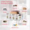2 Pack Large Storage Baskets Bins Laundry Room Wash Dry Fold Repeat Collapsible Storage Box Laundry Organizer for Closet Shelf Nursery Kids Bedroom Cartoon Texture Washing view 2
