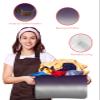 1 Pack Large Storage Baskets Bins Purpel White Grey Ombre Collapsible Storage Box Laundry Organizer for Closet Shelf Nursery Kids Bedroom Modern Abstract Art Aesthetics view 4