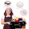 2 Pack Large Storage Baskets Bins Halloween Collapsible Storage Box Laundry Organizer for Closet Shelf Nursery Kids Bedroom Boo Farmhouse Pumpkin Ghost Black view 4