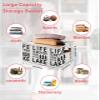 2 Pack Large Storage Baskets Bins Life is Better at The Lake Collapsible Storage Box Laundry Organizer for Closet Shelf Nursery Kids Bedroom Rustic Black Artistic Aesthetics view 2
