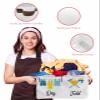 2 Pack Large Storage Baskets Bins Wash Dry Fold Repeat Collapsible Storage Box Laundry Organizer for Closet Shelf Nursery Kids Bedroom Laundry Room Daily Activities view 4
