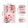 Love-Tree Bath Towels for Bathroom Set - Luxury Microfiber Towels Gifts for Women,Quick Dry Beach Kitchen Hand Hair Face Towel and Dish Washcloth,Valentine's Day Saint Rose Spring Love-BirdsTowels+Set view 4