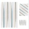 Abstract Bath Towels for Bathroom Set - Luxury Microfiber Towels Gifts for Women,Quick Dry Beach Kitchen Hand Hair Face Towel Dish Washcloth,Beige Teal Geometric Minimalistic Brush Stripes Towels+Set view 1