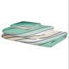 Abstract Modern Geometric Brown Art Bath Towels for Bathroom Set - Luxury Microfiber Towels Gifts for Women,Quick Dry Beach Kitchen Hand Hair Face Towel Washcloth,Ombre Green White Ocean Seawaves,Gym view 2