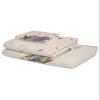 Rustic Country Flower Bath Towels for Bathroom Set - Luxury Microfiber Towels Gifts for Women,Quick Dry Beach Kitchen Hand Hair Face Towel Dish Washcloth,Spring Summer Floral Plaid Purple Towels+Set view 2
