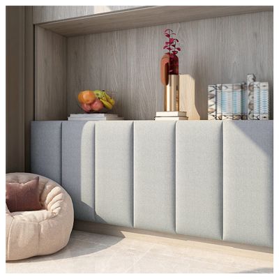pujindu Peel and Stick Headboard, 3D Self-Adhesive Wall Padding, Anti-Collision Wall Panel for Bedroom playroom (Color : C, Size : 120x50cm)