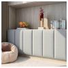 pujindu Peel and Stick Headboard, 3D Self-Adhesive Wall Padding, Anti-Collision Wall Panel for Bedroom playroom (Color : C, Size : 120x50cm) view 1