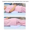 ANGGREK Blue Butt Sitting Pillow, Bed Sore Cushion Blue Hip Decompression Pressure Relief Butt Sitting Pillow for Patient Blue view 2