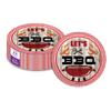 Birthday Galore Let's BBQ Red Gingham Party Supplies Tableware - Bar-B-Q Disposable Round Paper Plates - Summer Barbecue Picnic Plate - 32 Piece Large 9" Paper Plates view 1