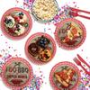 Birthday Galore I Do BBQ Red Gingham Party Supplies - 32 Piece Large 9" Paper Plates - Couples Shower BBQ Large Plates - Bachelorette Bachelor Party Disposable Tableware view 4