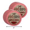 I Do BBQ Couples Shower Red Gingham Party Supplies - 64 Piece Bachelor Bacherlorette Bar-B-Q Tableware Set Includes Large 9" Dinner Plates and 8" Dessert Paper Plates Napkins Cups - Kit for 16 view 3