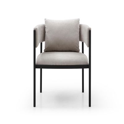 Whiteline Modern Living Envie Accent Chair, Beige