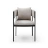 Whiteline Modern Living Envie Accent Chair, Beige view 1