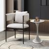 Whiteline Modern Living Envie Accent Chair, Beige view 2