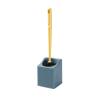 NOVOCE Toilet Brush Toilet Brush and Holder 2 Pack,Toilet Bowl Brush with Long and Large Handle for Bathroom Cleaner Brush Toilet Holder Toilet Bowl Brush (Color : B) view 1
