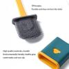 NOVOCE Toilet Brush and Holder Toilet Brush Holder, Toilet Bowl Brush Holder with Drawable Base, Non-Slip Handle and Quick Drying Holder for Bathroom Toilet Bowl Brush and Holder view 4