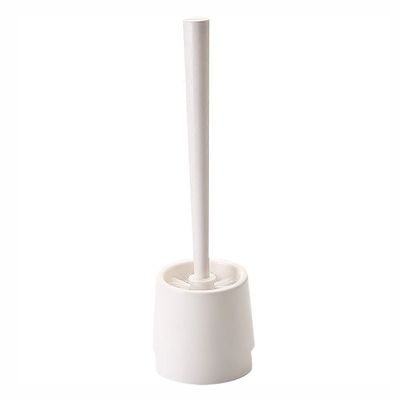 NOVOCE Toilet Brush Holder Toilet Brush and Holder for Bathroom, Toilet Brush with Long Handle Toilet Bowl Brush Holder, Sturdy and Deep Cleaning Toilet Bowl Brush and Holder