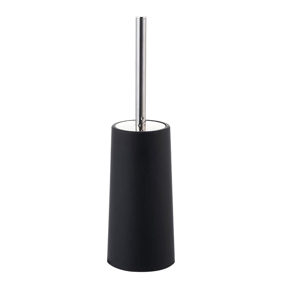 NOVOCE Toilet Brush Holder Toilet Brush and Holder, Bathroom Toilet Brush Holder Set with Stainless Steel Lid, Toilet Bowl Brush Holder Cleaning Kit Toilet Bowl Brush and Holder (Color : A)
