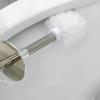 NOVOCE Toilet Brush Holder Toilet Brush and Holder, Bathroom Toilet Brush Holder Set with Stainless Steel Lid, Toilet Bowl Brush Holder Cleaning Kit Toilet Bowl Brush and Holder (Color : A) view 4
