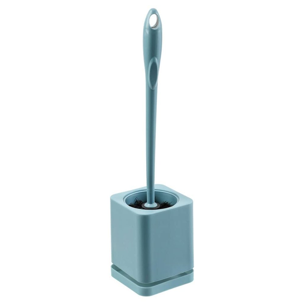 NOVOCE Toilet Brush Holder Toilet Brush and Holder, Toilet Brush Holder Set, Bathroom Toilet Bowl Cleaner Brush with Long Handle and Soft Bristles Toilet Bowl Brush and Holder