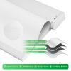 Motorized Blinds with Remote, No Drill Cordless Roller Shades, 100% Blackout Smart Blinds, Gray 29" Wx72 H view 4