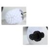NOVOCE Toilet Brush Toilet Brush Holder Household Ceramic Toilet Bowl Brush Bathroom Soft Hair Cleaning Brush Round Floor Toilet Cleaning Brushs Set Toilet Bowl Brush (Color : A) view 3