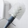 NOVOCE Toilet Brush Long Handle Holder Toilet Brush with Base Toilet Brush Simple Bathroom Household Toilet Brush Creative Design Toilet Cleaning Brush Set Toilet Bowl Brush (Color : Gris) view 3