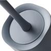 NOVOCE Toilet Brush Long Handle Holder Toilet Brush with Base Toilet Brush Simple Bathroom Household Toilet Brush Creative Design Toilet Cleaning Brush Set Toilet Bowl Brush (Color : Gris) view 4