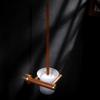 NOVOCE Toilet Bowl Brush Hotel Toilet Brush Holder Bathroom Hardware Toilet Brush Set Wood Bathroom Accessories Toilet Brush Set Toilet Cleaning Brush view 2