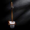 NOVOCE Toilet Bowl Brush Hotel Toilet Brush Holder Bathroom Hardware Toilet Brush Set Wood Bathroom Accessories Toilet Brush Set Toilet Cleaning Brush view 4