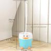 NOVOCE Toilet Bowl Brush Creative Toilet Brush with Cartoon HolderLong Handled Toilet Bowl BrushCute Toilet Scrub Brush for Bathroom Cleaning Non-Scratch (Color : Pink) view 2