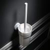NOVOCE Toilet Bowl Brush Punch-Free Toilet Brush Holder Bathroom Toilet Brush Toilet Stainless Steel Toilet Brush Holder Toilet Cleaning Brush view 3
