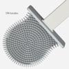 NOVOCE Toilet Bowl Brush Toilet Brush and HolderBendable Silicone Brush Head Toilet Bowl Brush for Deep CleaningQuick-Drying Toilet Scrub Brush Cleaning Utensils (Color : Yellow) view 4