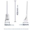 NOVOCE Toilet Bowl Brush Toilet Brush and HolderRemovable Silicone Toilet Bowl Brush with Long-HandleDeep Cleaning Toilet Scrub Brush Wall-Mounted Non-Scratch (Color : Blue) view 2