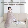 VNABO Electric Blanket Single Flannel Heated Blanket with 6 Heating Levels & 3 Time Settings Electric Throw for Home Office Use view 3