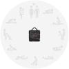 Adult Acrylic Wall Clock 30cm 12 Inch 24 Hour Sex Choices Gender Iconic Wall Clock Kamasutra Wall Decor Clock Couple Valentine's Day Wedding Gift view 2