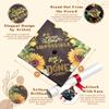 Once Upon A Time Graduation Cap Topper with Flowers, Grad Cap Decorations, Class of 2025 Grad Cap Topper, It always seems impossible until it's done view 3