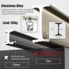 Flexible Bendable Sliding Curtain Track System Ceiling Mounted/ Wall Mount, Aluminum Heavy Duty Room Divider Curtain Rod for Shower Room/ Balcony Hotel/ Camper/ Bay Window ( Color : Ceiling Mount , Si view 4